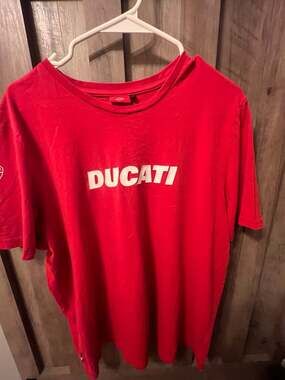 Ducati Logo T-Shirt Red Size L